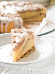 Yogurt coffee cake