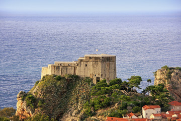 Fototapeta na wymiar St. Lawrence Fortress, Dubrovnik, Croatia