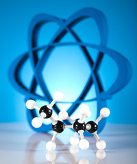 Atom, Molecules model