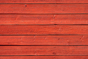 Old red wood panels