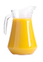 Pitcher of orange juice