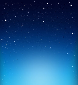 abstract starry blue  background
