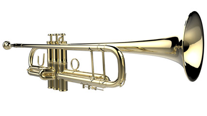 Fototapeta na wymiar Trumpet