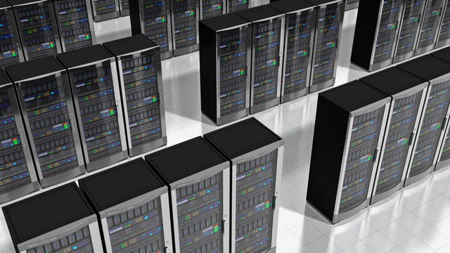 Network servers in datacenter