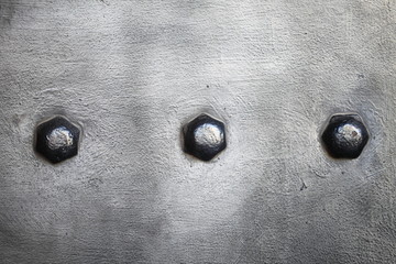 Black metal plate or armour texture with rivets