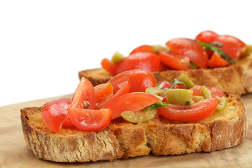 Bruschetta mit Tomaten