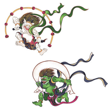 風神と雷神