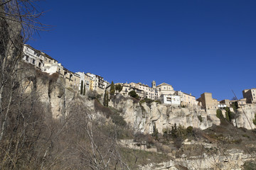 Panoramic of Cuenca, Spain.