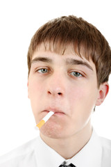 Young Man With Cigarette