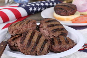 Independence Day Burgers