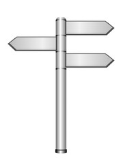 pointer with pointers in different directions, raster illustrati