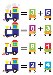 math train for kids