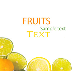 Vitamin C Overload, Stacks of sliced fruit