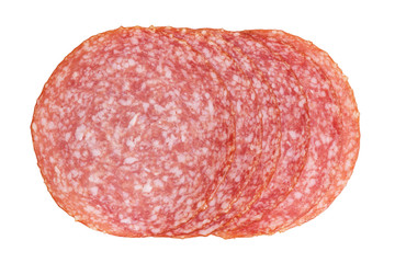thin salami slices