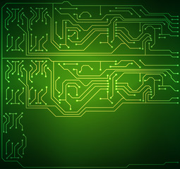 Circuit board background