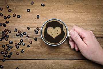 Kaffee  Herz