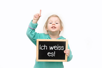 ich weiss es es!