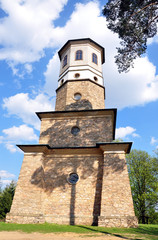 Fototapeta na wymiar old tower - Babylon, the Czech Republic