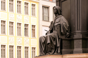 Dresden Friedrich August Denkmal Detail
