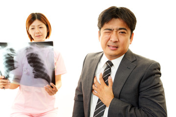 疲れたビジネスマン