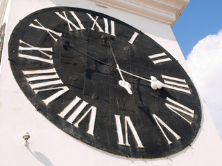 Clock tower on Petrovaradin