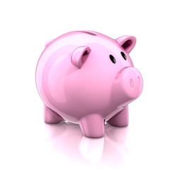 piggy bank 3d illustration