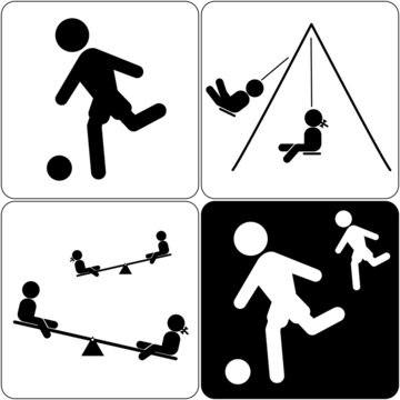 SIMBOLI ICONE GIOCHI BAMBINI
