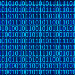 Binary Code - 3D Render