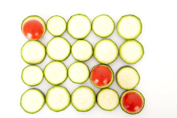 Zucchine e pomodorini