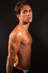 Fototapeta premium Young sexy male adult