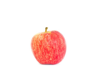 Red apple isolated on white