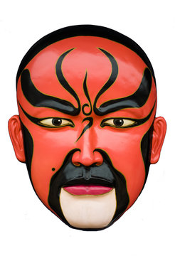 Fancy man mask on the white background,isolate