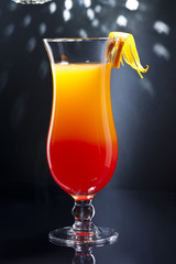 Tequila Sunrise cocktail