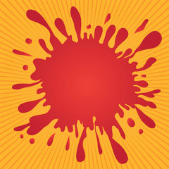 Vector drop background