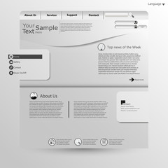 Clean Website Template