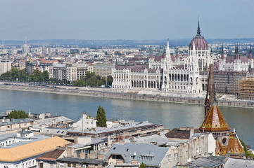 Fototapeta premium Parliament Building at Budapest, Hungary