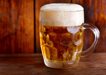 cold mug of beer