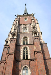 Fototapeta na wymiar Wrocław Katedra - Tower