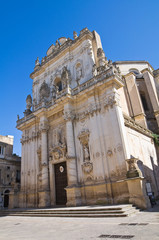 Fototapeta premium Basilica Church of St. Giovanni Battista. Lecce. Puglia. Italy.