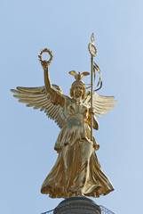 Berlin Victory Column - obrazy, fototapety, plakaty