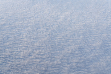 Cloudscape. Blue sky and white cloud.