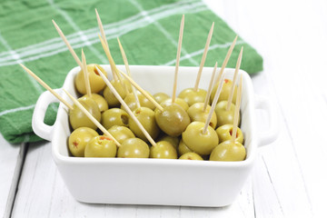 olives vertes farcies