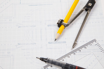 plan of architecture © stockphoto mania