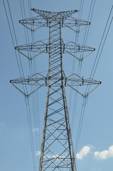 Infrastructure of the energy industry, power  transmission line