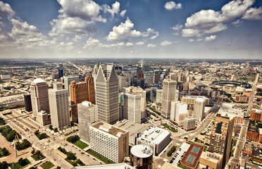 Fototapeta Downtown Detroit obraz