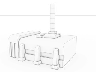 Drawing of industrial building №2