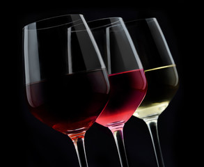 Red cherry and white wine
