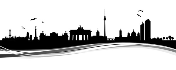 Obraz premium Skyline Berlin