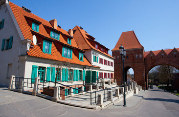 Teutonic castle-monument Unesco in Torun, Poland © 123108 Aneta