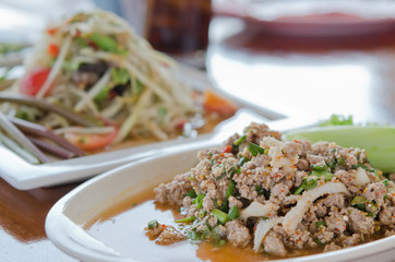 thai spicy food